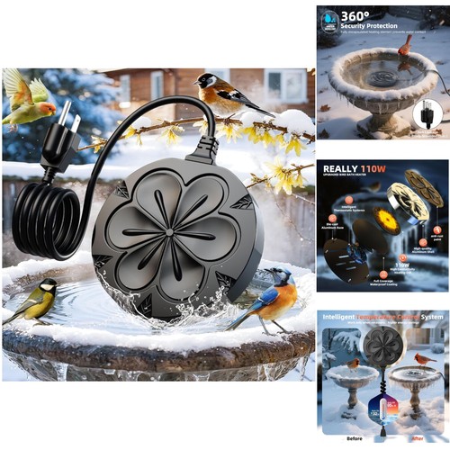 Bird bath heater - heater, outdoor