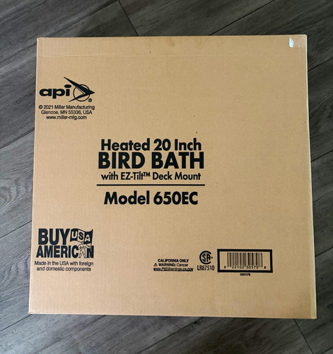Api heated electric 20in - heated,